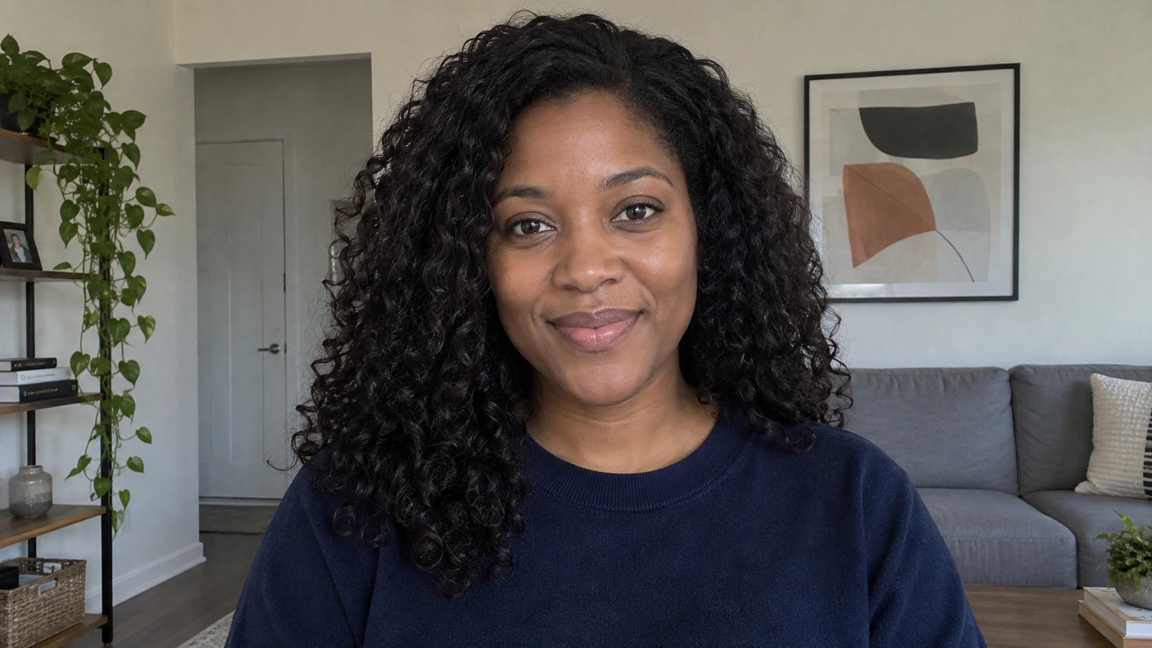 Face quality preview with simulated camera softness